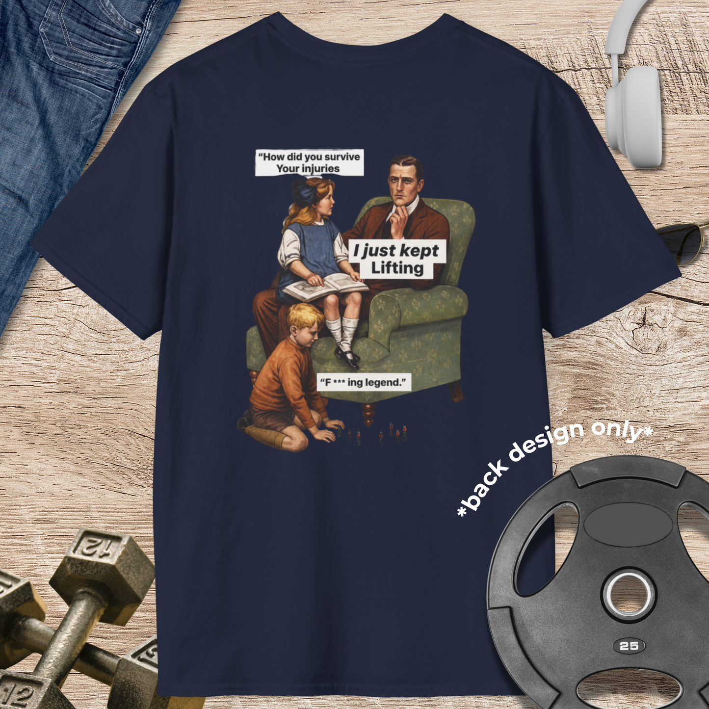 I Just Kept Lifting Vintage Memes T-Shirt