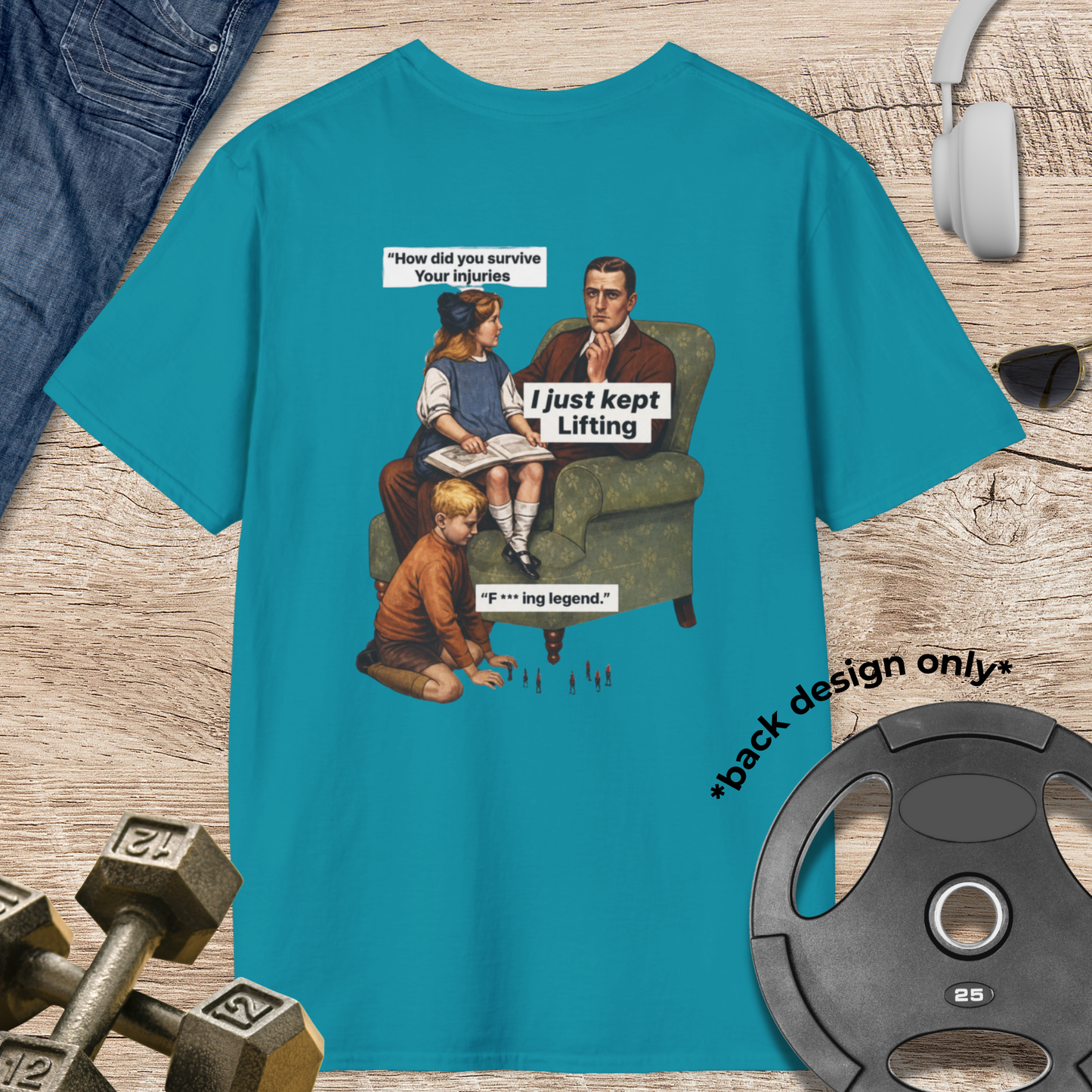 I Just Kept Lifting Vintage Memes T-Shirt