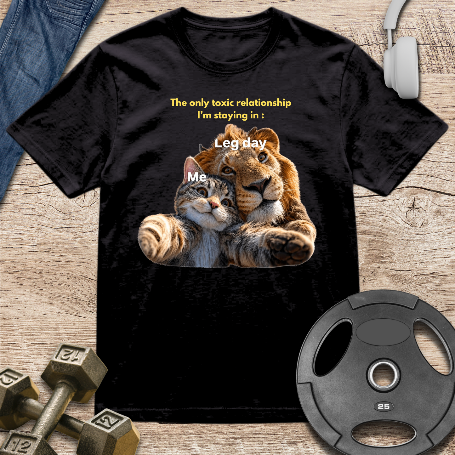Leg Day vs Me Meme T-Shirt