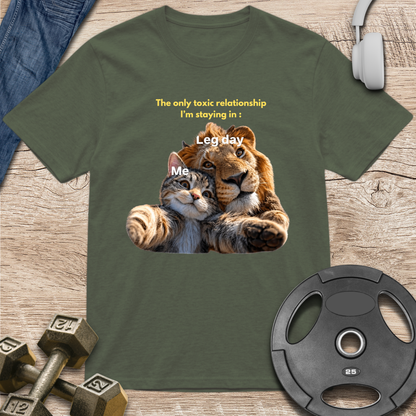 Leg Day vs Me Meme T-Shirt