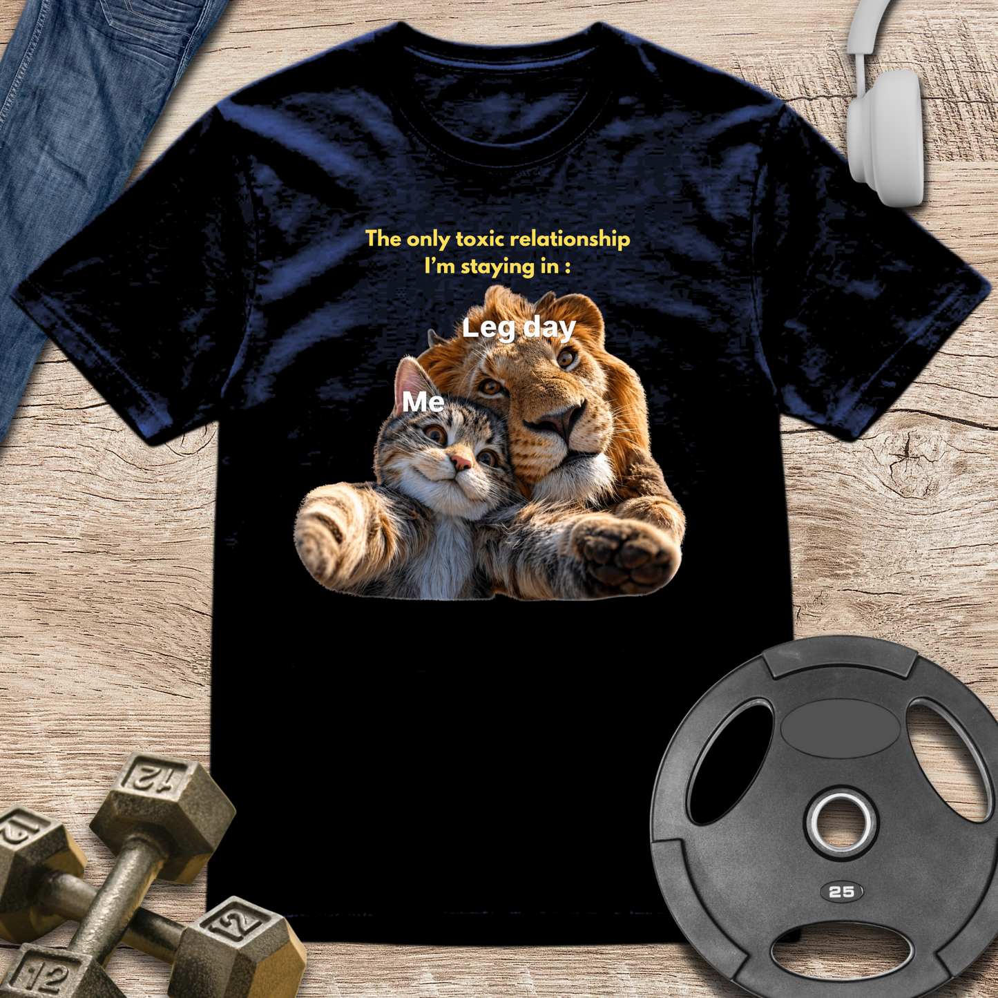 Leg Day vs Me Meme T-Shirt