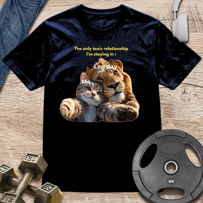 Leg Day vs Me Meme T-Shirt