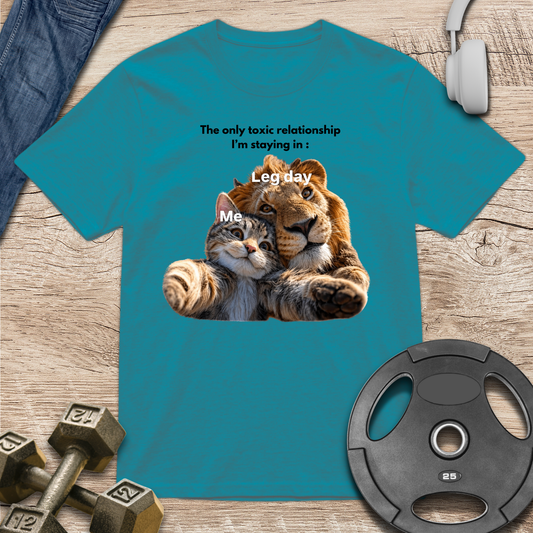 Leg Day vs Me Meme T-Shirt