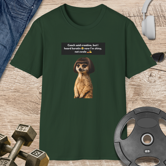 Meerkat Bob Wig T-Shirt