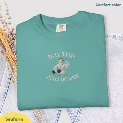Silly Goose Steals The Show Vintage Wash T-Shirt