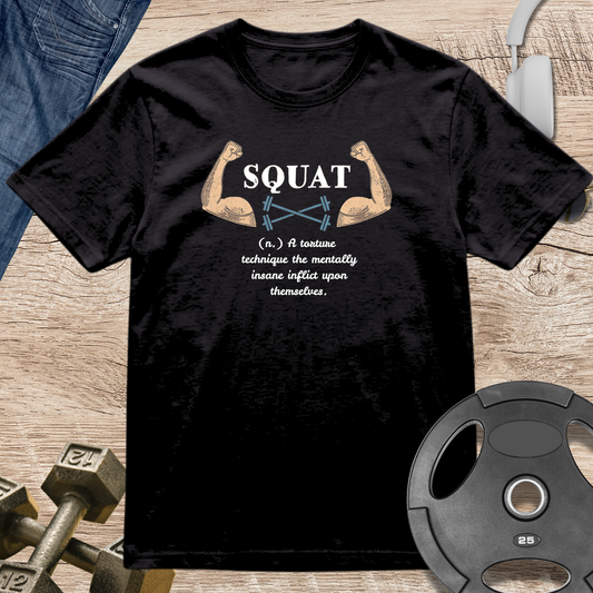 Squat Definition T-Shirt